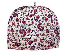 GDONLINE indisches Mandala-Baumwolle handgemachte Baumwolle bedruckter Teewärmer Küchenzubehör Teewärmer Abdeckung lila rosa Wasserkocher Teewärmer Deko Baumwolle Kreative Teewärmer 35,6 x 27,9 cm