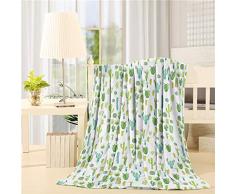 Advancey Flanell-Fleece-Überwurf, leicht, gemütlich, für Bett und Sofa, super weicher Stoff, You Are My Sunshine, Sonnenblumenbiene Art Deco 39x49 inch grün