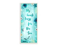 The Stupell Wandtafel mit Stupell-Motiv, Mehrfarbig, 7 x 17 cm