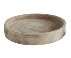 Creative beeinflußt da6636 Botaniker rund Paulownia Holz geschnitzt Tablett