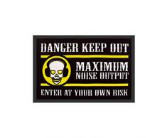 Rockbites Design 1012501410 Fußmatte, Polyamid, Schwarz, 40 x 60 cm, 1 Einheiten