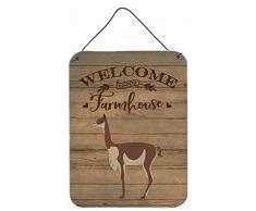 Carolines Treasures Vicugna oder Vicuna Türaufhänger, Wanddekoration, Mehrfarbig