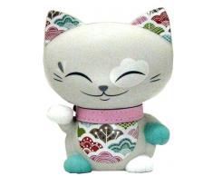 Fuji Merchandise MLCF002 Katzenfigur, Grau