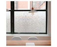 Jahoot Sichtschutzfolie, Mosaikkristall 35.4x157.4 Inches Crystal Mosaic