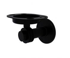 Allied Brass Mercury Collection Zahnputzbecher, gepunktet, Mattschwarz