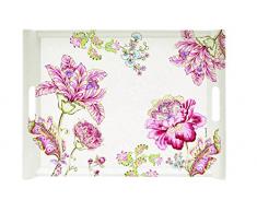 R2S 200 Pais Tablett, rechteckig, Motiv Paisley Melamin Mehrfarbig 52 x 37 x 5 cm