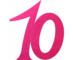 Petras Bastel News Streudeko, Fliz, Pink, 18 x 12 x 3 cm, 25-Einheiten