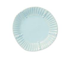 VIETRI Incanto Stein Aqua Stripe Salatteller