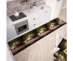 PETTI Artigiani Italiani Teppich für Küche 52x180 cm Limoni