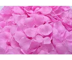 Lothringen Hochzeit Tisch Dekoration Seide Rosenblätter Blumen Konfetti rose