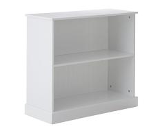 Premier Houseware Bücherregal 2401518 weiß