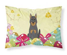 Ostereier Beauce Shepherd Hund Stoff Standard-Kissenbezug