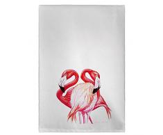 Betsy Drake GT384 Zwei Flamingos Gästetuch