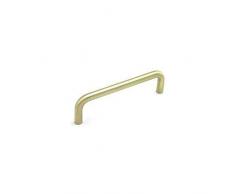 Berenson Zürich 96 mm Mitte zu Mitte Bar Schrank Pull, Satin Messing