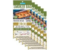 Camerons Produkte Emeril zugelassenen Smoker Taschen, Alder, Sechserpack