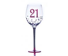 Boxer Alter 21 Sparkle Wein, Glas, Mehrfarbig