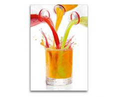 Premium Textil-Leinwand 60 x 90 cm Hoch-Format Buntes für die Küche | Wandbild, HD-Bild auf Keilrahmen, Fertigbild auf hochwertigem Vlies, Leinwanddruck von Carmen Steiner und Matthias Konrad