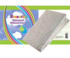Sweetie Nylonlaken für Federkernmatratze mit Gummi 90 x 200 cm 36x80 Zoll Bettwanzenfest Wasserdicht