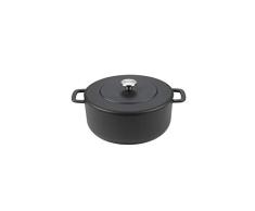 Combekk Sous-Chef 190224BL Sous Chef Dutch Oven, Cast Iron, 4 liters