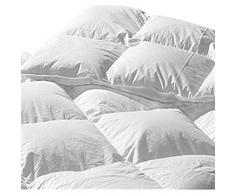 Highland Feather Kuscheldecke für Super-Kingsize-Betten, 140 g, Weiß