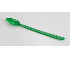 Kimmel Limolöffel Cocktaillöffel Eislöffel Kunststofflöffel 6 Stück Mehrweg, Kunststoff, Grün