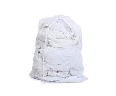 Smart Design Wäschesack mit Griff – für Kleidung, Sport & Wäsche – Heimorganisation Laundry Bags Weiß; strapazierfähig