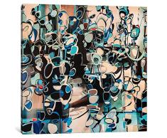 iCanvasART 1 Stück Heckenschere Leinwand Kunstdruck Rebecca MOY, 30,5 x 30,5 cm/3,8 cm Tiefe