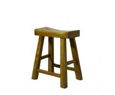 Porthos Home Antike Revival Barhocker, Holz Antik braun