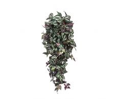 MICA Decorations 953430 Tradescantia Haengend L70B30H20 Kunstpflanze, Polyester, Grün, 70 x 30 x 20 cm