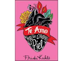 Ata Boy Frida Kahlo Dornen und Rosen 6,3 x 8,9 cm Magnet für Kühlschrank und Schließfächer Sortiment 3 2.5 x 3.5 Te Amo