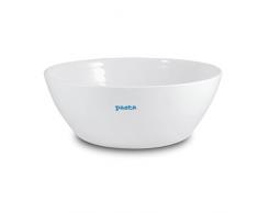 Make International Large Bowl Pasta Teller, Porzellan, Weiß