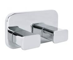 Bisk Tore Hakenleiste, 2 Haken, Zink, Chrom