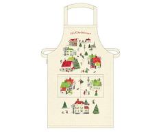 Weihnachtsdorf Vintage Schürze