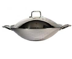 SPT SL-PA400A Wok, Edelstahl, 41,9 cm