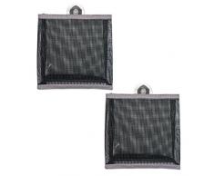 DII Mesh Quick Dry zum Aufhängen Wäschesammler für Schränke & Hinter Türen, grau, S Set