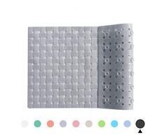 ALL PRIDE Badewannen- und Duschmatte, rutschfest, maschinenwaschbar, gewebtes Design, perfekte Badematte für Badewanne und Dusche für Kinder und ältere Menschen, 71,1 x 40,6 cm grau