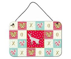 Carolines Treasures Colorpoint Kurzhaar-Katzenliebe, Türaufhänger, Wanddekoration, Mehrfarbig