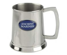 Nauticalia Bierkrug, aus Edelstahl