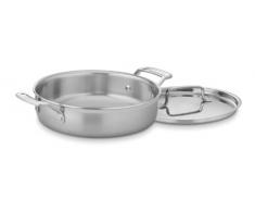 Cuisinart Multiclad Pro Edelstahl Kochtopf mit Deckel, Edelstahl, Edelstahl, 3-Quart