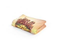 Picanova Box of Kiwis 100x70cm – Extraweiche Kinder Decke, 525g/qm – Absolute Premiumqualität Aus Hautfreundlichem Plüsch – Unschlagbar Weich Und Gemütlich – Design Von Dolphy