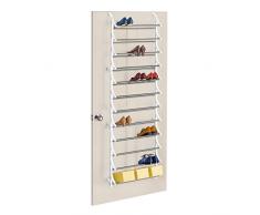 Lynk Schuhregal, Stahl, weiß, 36-Pair