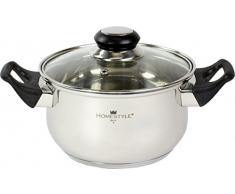 Unimet Fleischtopf, Edelstahl, Silber, 16 cm