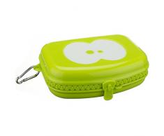 Fruitfriends Lunch-Box in grün, Kunststoff, 12x10x11 cm