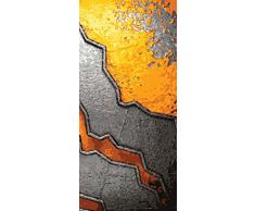 PeelitStickit id-017 60 Breite x 130 cm Höhe Metall Hohe Qualität Vinyl Wand Wandbild Tapete