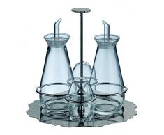 MEPRA Due Sektkühler, Edelstahl, 21 cm, Zinn ÖL-Und-Essig-Set Dolce Vita