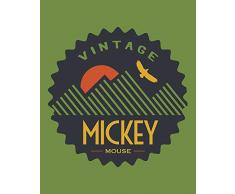 Disney Wandbild von Komar | Mickey Mouse Vintage | Kinderzimmer, Babyzimmer, Dekoration, Kunstdruck | Größe 40x50cm (Breite x Höhe) | ohne Rahmen | WB045-40x50