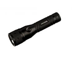 Grundig LED- Taschenlampe, Aluminium, schwarz, 14 x 6 x 34 cm