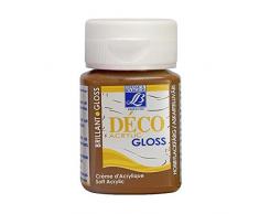 Lefranc & Bourgeois Acrylfarbe, Warmgrün, Glänzend - 50ml Töpfchen