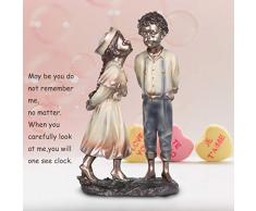 MASCARELLO Gartenfigur Junge und Mädchen für den Garten, Garten und Garten