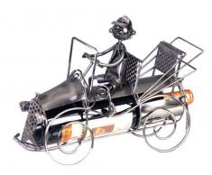 Expovinalia Flaschenhalter, Stahl, Aluminium, 37 x 27 x 15 cm